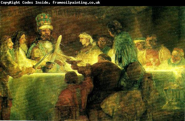 Rembrandt Harmensz Van Rijn batavernas trohetsed till claudius civilis